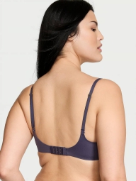 Женский комплект белья Victoria's Secret лиф Push-Up и трусики тонг 1159819022 (Фиолетовый 36B/M)