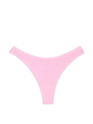 Женский комплект белья Victoria's Secret Pink лиф Push-Up и трусики тонг 1159823719 (Розовый L)
