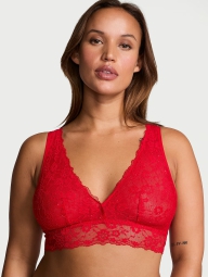 Шикарный комплект белья Victoria's Secret лиф и трусики 1159827326 (Красный L)