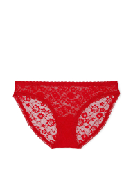 Женский комплект белья Victoria's Secret лиф и трусики бикини 1159828891 (Красный 38B/L)