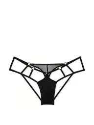 Ефектний комплект білизни Victoria's Secret погруддя та трусики чики 1159830735 (Чорний S)