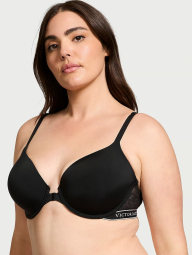 Жіночий комплект білизни Victoria's Secret ліф та трусики хіпхагери 1159830899 (Чорний 36C/L)