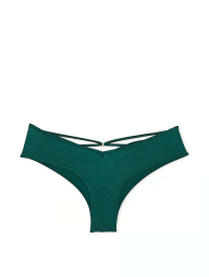 Гладкий комплект белья Victoria's Secret бюст Push-up и трусики чики 1159831043 (Зеленый 34A/XS)