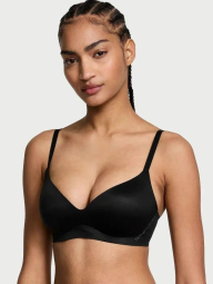 Комплект білизни Victoria's Secret бюст та трусики тонг 1159831759 (Чорний S)