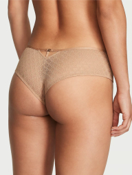 Комплект белья Victoria's Secret бюст и трусики чики 1159831895 (Бежевый L)