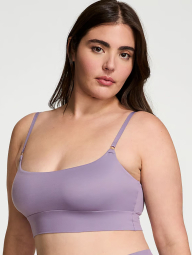 Женский комплект белья Victoria's Secret бралетт и трусики стринг бикини 1159832216 (Сиреневый XXL)