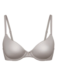 Комплект белья Victoria's Secret бюст и трусики стринги 1159832269 (Серый 36C/L)