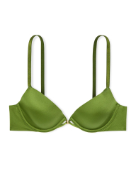 Жіночий комплект білизни Victoria's Secret ліф та трусики тонг 1159833787 (Зелений 34B/M)
