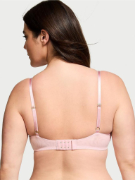 Роскошный комплект с вышивкой Victoria's Secret корсет, бюст и трусики бразильяна 1159833422 (Розовый 38DDD/XL)
