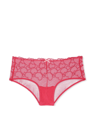 Комплект білизни з вишивкою Victoria's Secret Pink бралетт та трусики чики 1159833866 (Рожевий S)