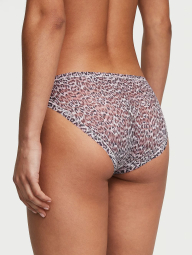 Жіночий комплект білизни з принтом Victoria's Secret ліф Push Up і бікіні трусики 1159834032 (Леопардовий 34B/S)