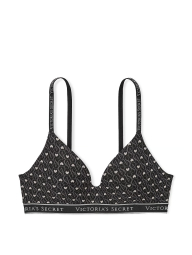 Жіночий комплект білизни Victoria's Secret бюст та трусики хіпхагери 1159834080 (Чорний 34A/S)