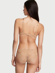 Женский комплект белья Victoria's Secret лиф и трусики бикини 1159834505 (Бежевый 32C/S)