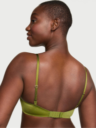 Женский комплект белья Victoria's Secret лиф и трусики чики 1159834658 (Зеленый 36C/M)