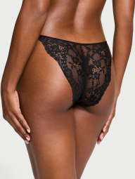 Шикарный комплект белья Victoria's Secret лиф и трусики бикини 1159834774 (Черный 32C/S)