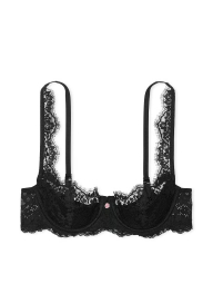 Шикарный комплект белья Victoria's Secret лиф и трусики бикини 1159834774 (Черный 32C/S)