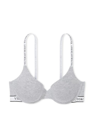 Женский комплект белья Victoria's Secret лиф и трусики шортики 1159835506 (Серый 36C/L)