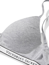 Женский комплект белья Victoria's Secret лиф и трусики шортики 1159835510 (Серый 36B/M)