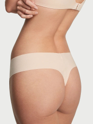 Комплект белья Victoria's Secret бюст и трусики тонг 1159835552 (Бежевый XL)