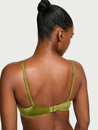 Женский комплект белья Victoria's Secret бюст Push-Up и трусики стринги 1159836559 (Зеленый 32B/XS)