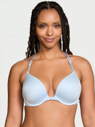 Жіночий комплект білизни Victoria's Secret ліф Push-Up та трусики бразилії 1159836761 (Блакитний 32B/XS)