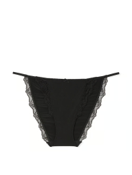 Жіночий комплект білизни Victoria's Secret бюст Push-Up і бікіні трусики 1159836944 (Чорний 36C/L)
