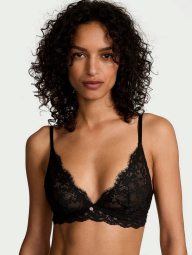 Мереживний комплект білизни Victoria's Secret бралети та трусики бразилії 1159837030 (Чорний XL)