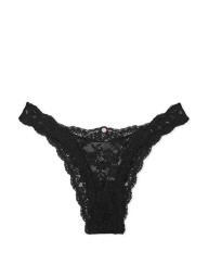 Мереживний комплект білизни Victoria's Secret бралети та трусики бразилії 1159837030 (Чорний XL)