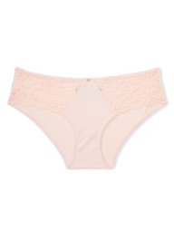 Жіночий комплект білизни Victoria's Secret погруддя з технологією Infinity Flex та трусики тонг 1159837150 (Рожевий 34C/S)