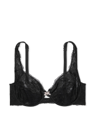 Мереживний комплект білизни Victoria's Secret ліф та трусики хіпхагери 1159837194 (Чорний 42G/XXL)