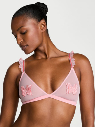 Комплект белья Victoria's Secret бралетт триангл и трусики чики 1159837415 (Розовый XS)