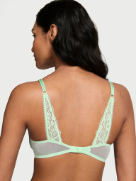 Комплект білизни Victoria's Secret бюстгальтер Push-Up та трусики чики 1159837635 (Зелений 32B/XS)