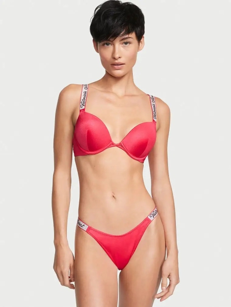 Женские плавки тонг Victoria's Secret 1159792876 (Розовый, M)