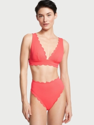 Женские плавки чики Victoria's Secret с высокой талией 1159804807 (Розовый, XS)