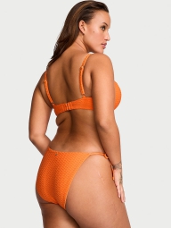 Женские плавки чики Victoria's Secret с завязками по бокам 1159809383 (Оранжевый, M)