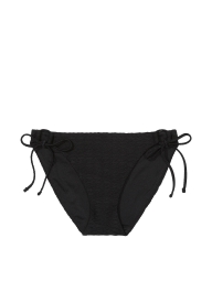 Женские плавки бикини Victoria's Secret с завязками по бокам 1159829330 (Черный M)