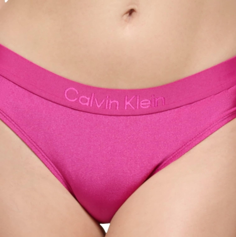 Раздельный купальник Calvin Klein топ и плавки бикини 1159796313 (Розовый, L)