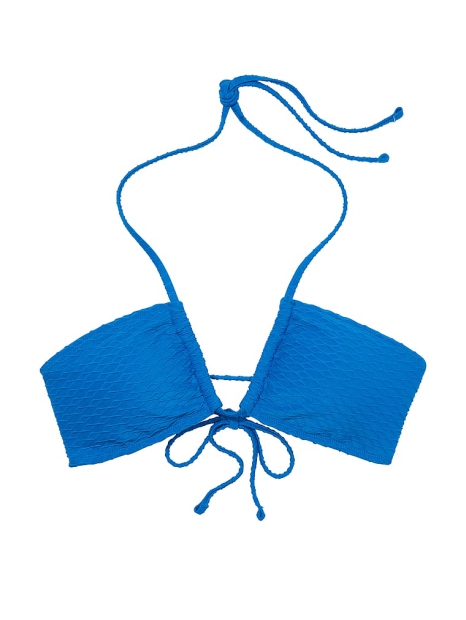 Раздельный купальник Victoria's Secret топ и плавки чики 1159809680 (Синий, M)