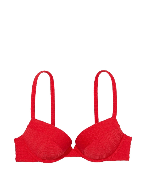 Роздільний купальник Victoria's Secret бюст Push-Up та плавки чіки 1159815634  (червоний 40C)