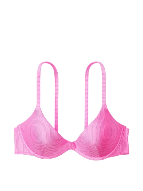 Раздельный купальник Victoria's Secret Pink топ Push-Up и высокие плавки чики 1159817083 (Розовый M)