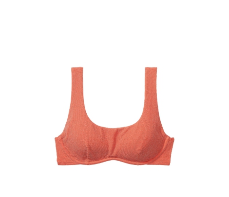 Роздільний купальник Victoria's Secret Pink топ та плавки чики 1159827293 (Помаранчевий S) 1159827293 (Помаранчевий, S)