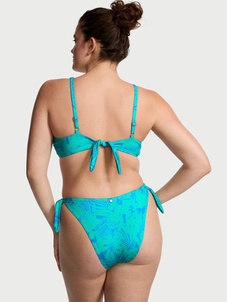 Раздельный купальник Victoria's Secret топ и плавки бразильяны 1159830984 (Бирюзовый S)