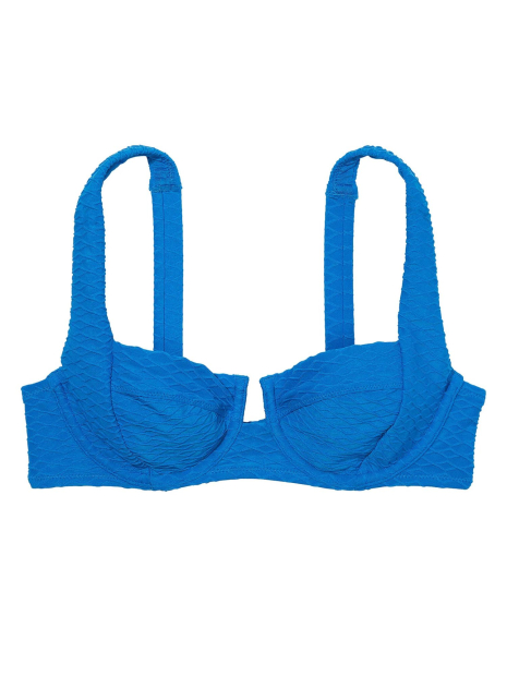 Раздельный купальник Victoria's Secret топ и плавки чики 1159833460 (Синий 34B/S)