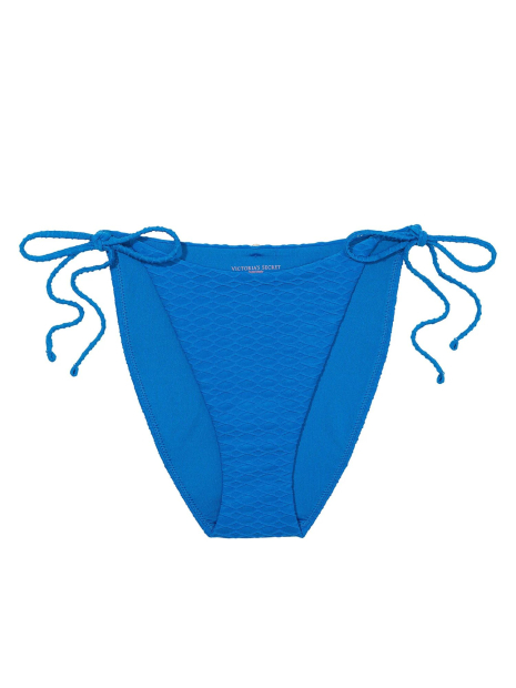 Раздельный купальник Victoria's Secret топ и плавки чики 1159833460 (Синий 34B/S)
