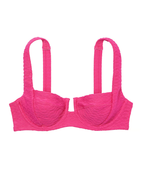 Раздельный купальник Victoria's Secret топ и плавки чики 1159833574 (Розовый 34B/S)