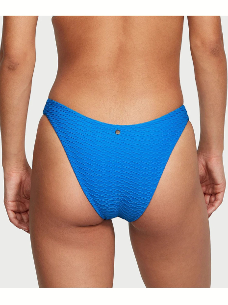 Раздельный купальник Victoria's Secret топ-бюст Push-Up и плавки бразильяны 1159833610 (Синий XL)