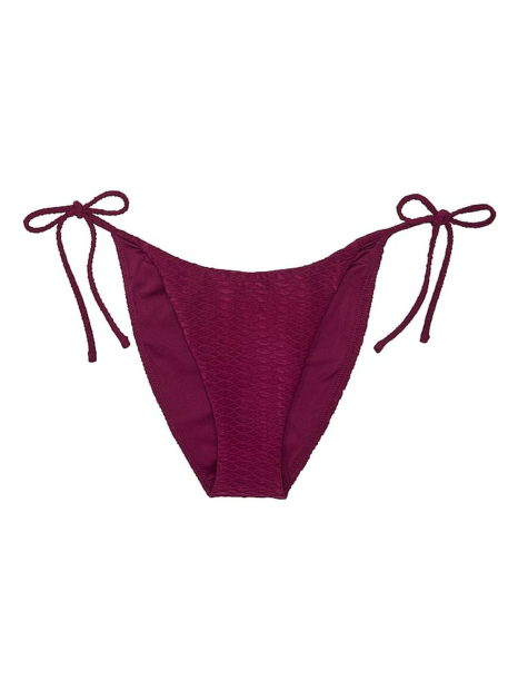 Роздільний купальник зі спідницею Victoria's Secret топ та плавки чики 1159834265 (Бордовий 32A/XS)