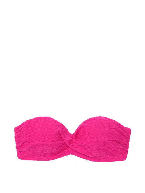 Раздельный купальник Victoria's Secret топ-бюст Push-Up и плавки бразильяны 1159835058 (Розовый 38DDD/XL)