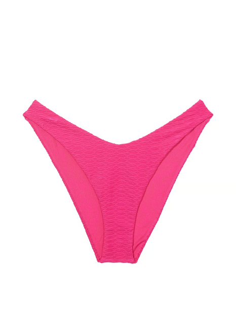 Раздельный купальник Victoria's Secret топ-бюст Push-Up и плавки бразильяны 1159835058 (Розовый 38DDD/XL)