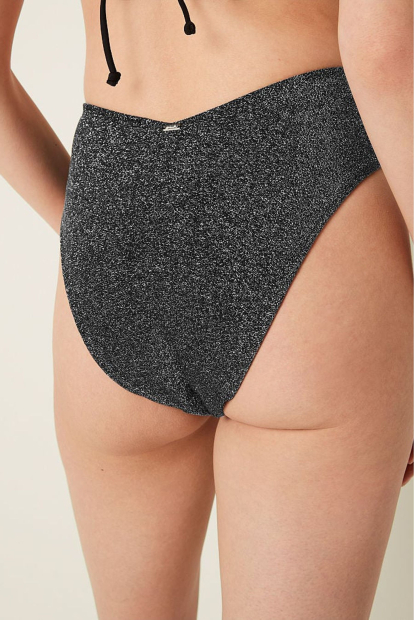 Раздельный купальник Victoria's Secret Pink бандо и плавки чики 1159836948 (Черный L)